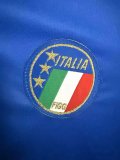 1990 Italy Home Blue Fans Retro 1:1 Quality Soccer Jersey