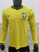 26/27 (2026) Brazil Home Player Long Sleeve 1:1 Quality Soccer Jersey