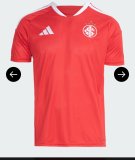 26/27（2026） SC Internacional Home Red Fans 1:1 Quality Soccer Jersey