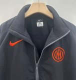 26/27 (2026) Inter Milan Black Windbreaker