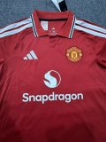 26/27 (2026)  Manchester United  Home Fans 1:1 Quality Soccer Jersey