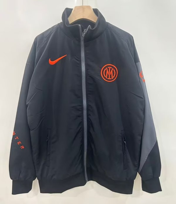 26/27 (2026) Inter Milan Black Windbreaker