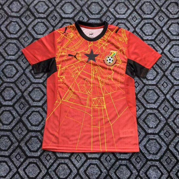 26/27（2026） Ghana Special Edition Red Fans 1:1 Quality Soccer Jersey