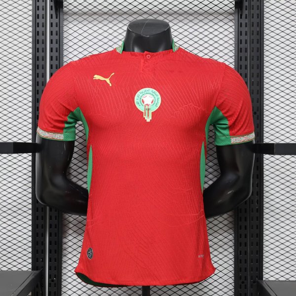 26/27（2026）  Morocco  Home  Player 1:1 Quality Soccer Jersey