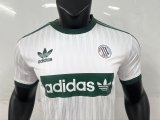 25/26 Adidas Clover Oasis T-shirt White  Player 1:1 Quality Soccer Jersey