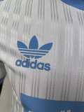 25/26 Adidas Clover Oasis T-shirt White  Player 1:1 Quality Soccer Jersey