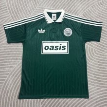 25/26 Adidas Clover classic  Green  POLO Fans Retro 1:1 Quality  Soccer Jersey