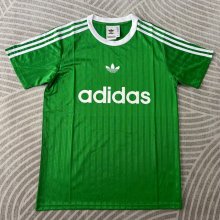 25/26 Adidas Clover  classic T-shirt Green Fans Retro 1:1 Quality  Soccer Jersey