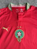 26/27 (2026)  Morocco Home Red Fans 1:1 Quality Soccer Jersey(两星)