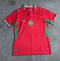 26/27 (2026)  Morocco Home Red Fans 1:1 Quality Soccer Jersey(两星)
