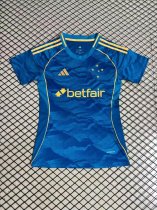 26/27 (2026）Cruzeiro Third Women Fans 1:1 Quality Soccer Jersey