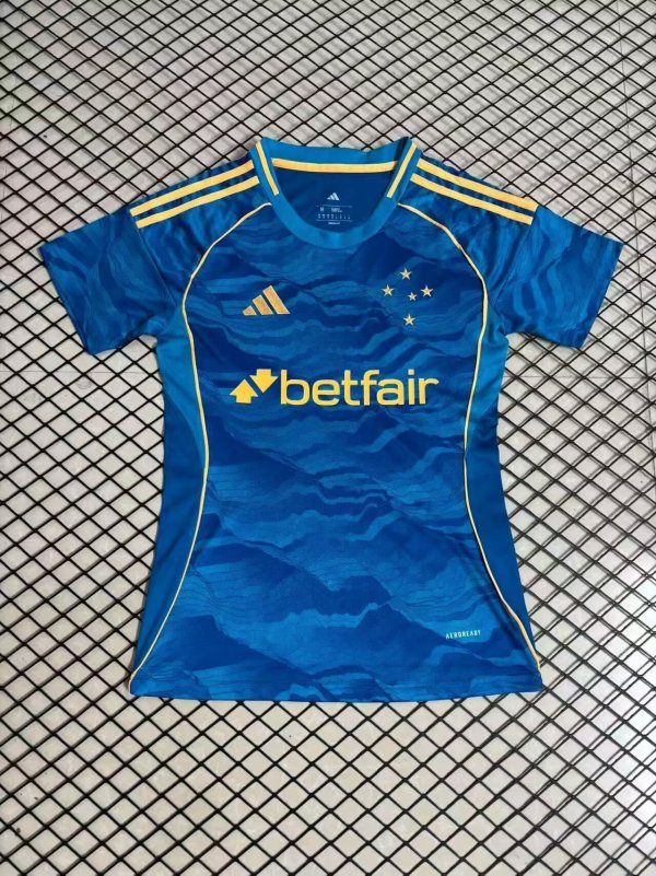 26/27 (2026）Cruzeiro Third Women Fans 1:1 Quality Soccer Jersey