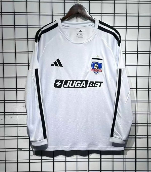 26/27 (2026)  Colo Colo Home Long sleeve  Fans 1:1 Quality Traning Jersey