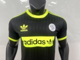 25/26 Adidas Clover Oasis T-shirt Black  Player 1:1 Quality Soccer Jersey