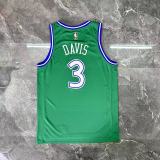 2026 Dallas Mavericks Retro Green #5 Davis 1:1 Quality NBA Jersey