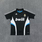 2008/2009 Real Madrid Training Black Fans Retro 1:1 Quality Soccer Jersey