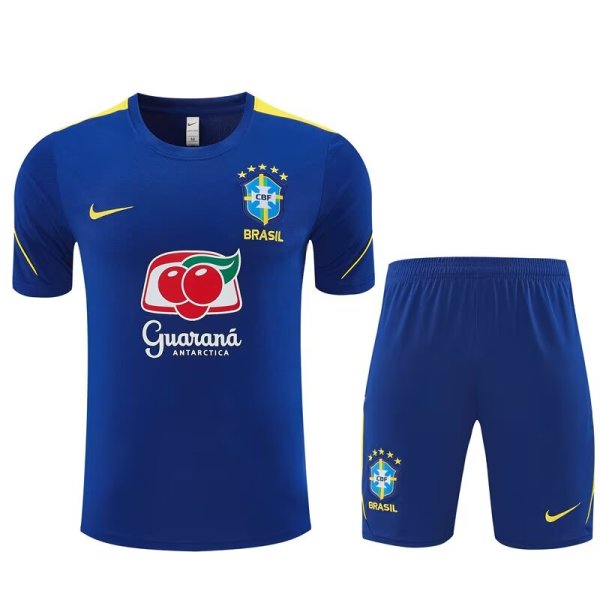 26/27 (2026) Brazil Blue 1:1 Quality Training Jersey（A-Set）
