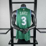 2026 Dallas Mavericks Retro Green #5 Davis 1:1 Quality NBA Jersey