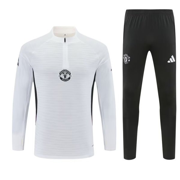 25/26  Manchester United White  Player 1:1 Quality Training Jersey