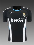 2008/2009 Real Madrid Training Black Fans Retro 1:1 Quality Soccer Jersey