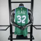 2026 Dallas Mavericks Retro Green #32 FLAGG  1:1 Quality NBA Jersey