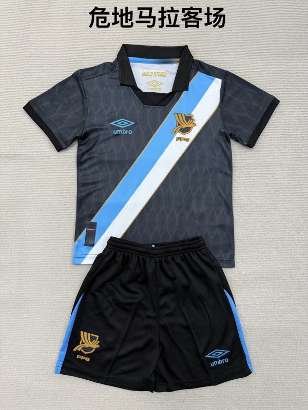 26/27(2026) Guatemala Away Kids 1:1 Quality Soccer Jersey