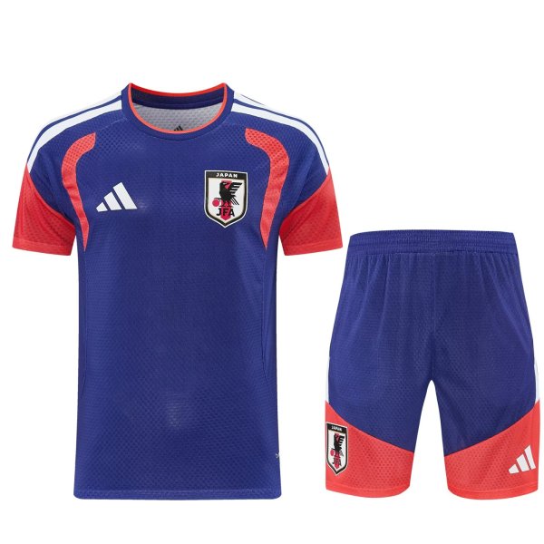 26/27 (2026） Adidas Clover (Japan) Training Blue With Pants Sets 1:1 Quality Soccer Jersey