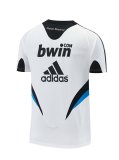 2008/2009 Real Madrid Training White  Fans Retro 1:1 Quality Soccer Jersey