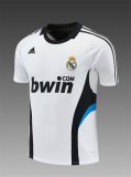 2008/2009 Real Madrid Training White  Fans Retro 1:1 Quality Soccer Jersey