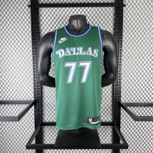 2026 Dallas Mavericks Retro Green #77 DONCIC 1:1 Quality NBA Jersey
