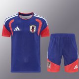 26/27 (2026） Adidas Clover (Japan) Training Blue With Pants Sets 1:1 Quality Soccer Jersey