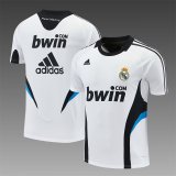 2008/2009 Real Madrid Training White  Fans Retro 1:1 Quality Soccer Jersey