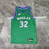 2026 Dallas Mavericks Retro Green #32 FLAGG  1:1 Quality NBA Jersey