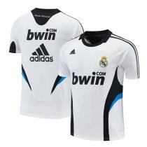 2008/2009 Real Madrid Training White  Fans Retro 1:1 Quality Soccer Jersey