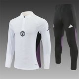 25/26  Manchester United White  Player 1:1 Quality Training Jersey