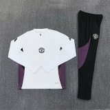 25/26  Manchester United White  Player 1:1 Quality Training Jersey