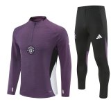 25/26  Manchester United Purple Player 1:1 Quality Training Jersey