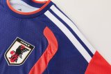 26/27 (2026） Adidas Clover (Japan) Training Blue With Pants Sets 1:1 Quality Soccer Jersey