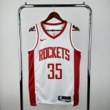 2023  Houston Rockets White #35 DURANT  1:1 Quality NBA Jersey