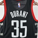 2023 Houston Rockets City Edition Black #35 DURANT 1:1 Quality NBA Jersey