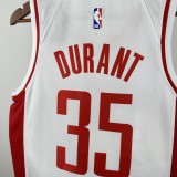 2023  Houston Rockets White #35 DURANT  1:1 Quality NBA Jersey