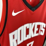 2023 Houston Rockets Red #7 DURANT  1:1 Quality NBA Jersey