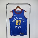 2021 Denver Nuggets Blue #27 MIURRAY   1:1 Quality NBA Jersey