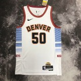 2023  Denver Nuggets City Edition White #50 GORDON 1:1 Quality NBA Jersey