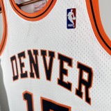 2006/2007 Denver Nuggets Retro White #15 JOKIC 1:1 Quality NBA Jersey