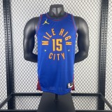 2023 Denver Nuggets Blue #15 JOKIC  1:1 Quality NBA Jersey