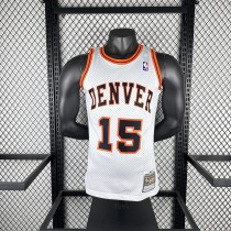 2006/2007 Denver Nuggets Retro White #15 JOKIC 1:1 Quality NBA Jersey