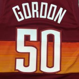 2021 Denver Nuggets City Edition Red #50 GORDON 1:1 Quality NBA Jersey