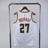 2023  Denver Nuggets White #27 MIURRAY  1:1 Quality NBA Jersey
