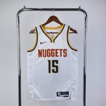 2023  Denver Nuggets White #15 JOKIC 1:1 Quality NBA Jersey